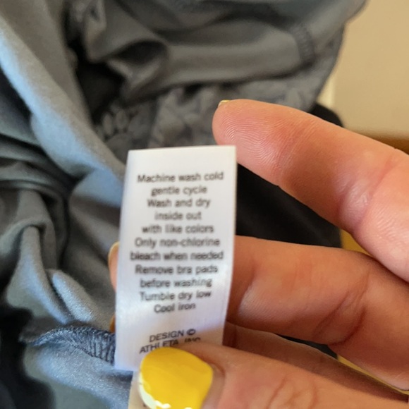 Athleta black and gray sundress size small - Picture 13 of 13